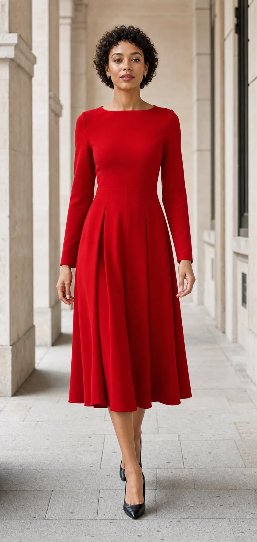 Celeste midi dress