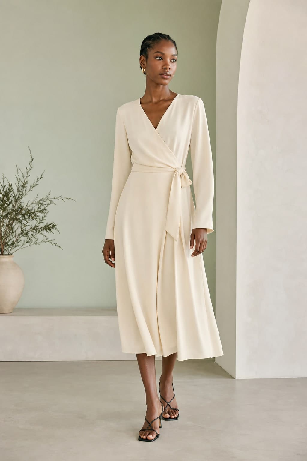 Luna wrap dress