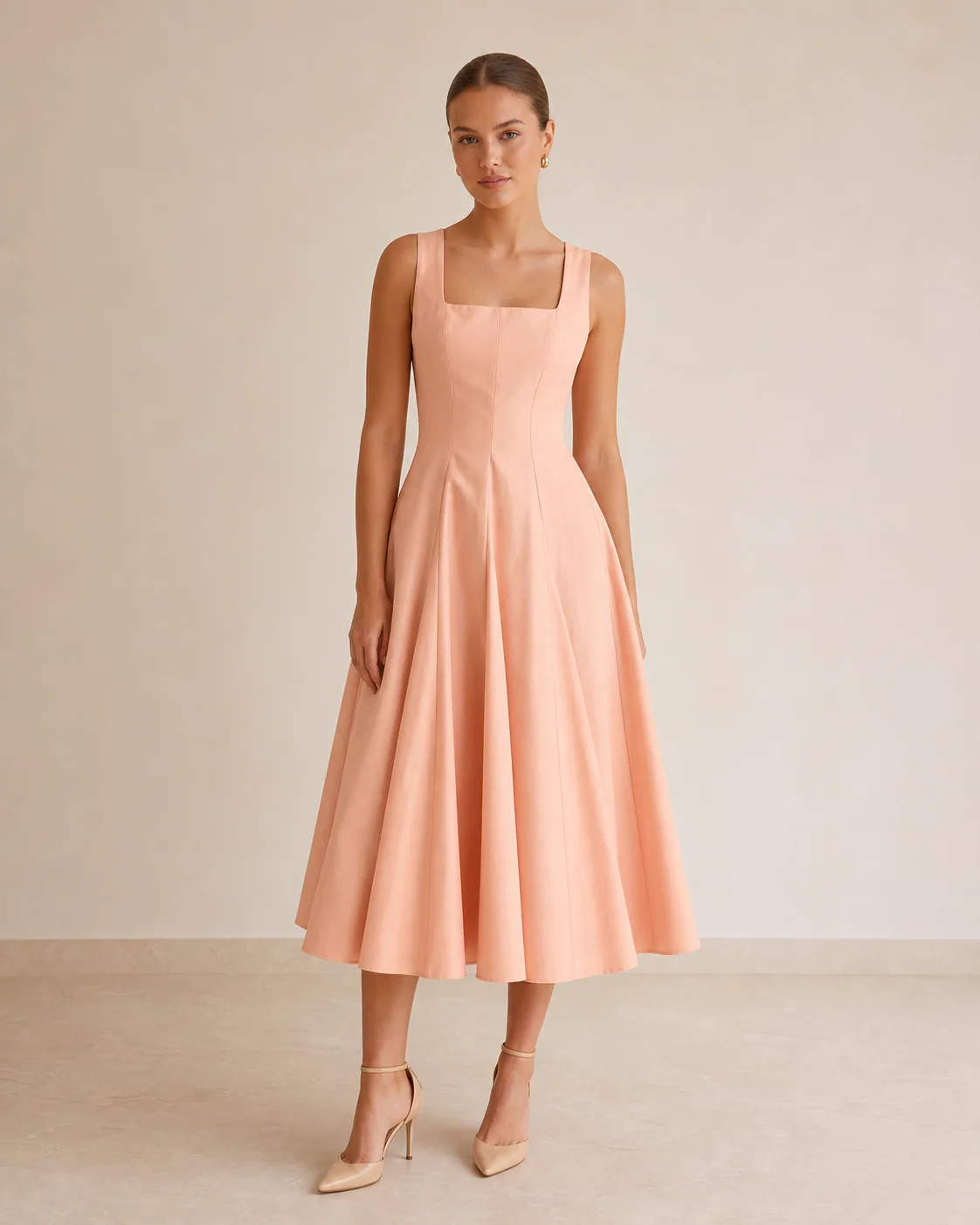 Rosalie Structured Midi — ZOYA COUTURE article preview